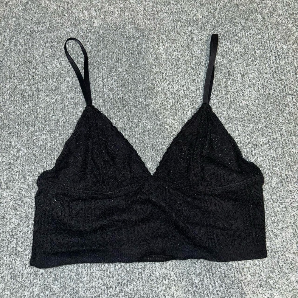 Black Lace Aerie Bralette